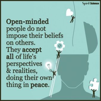 open minded