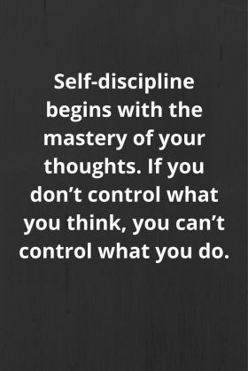 self-discipline
